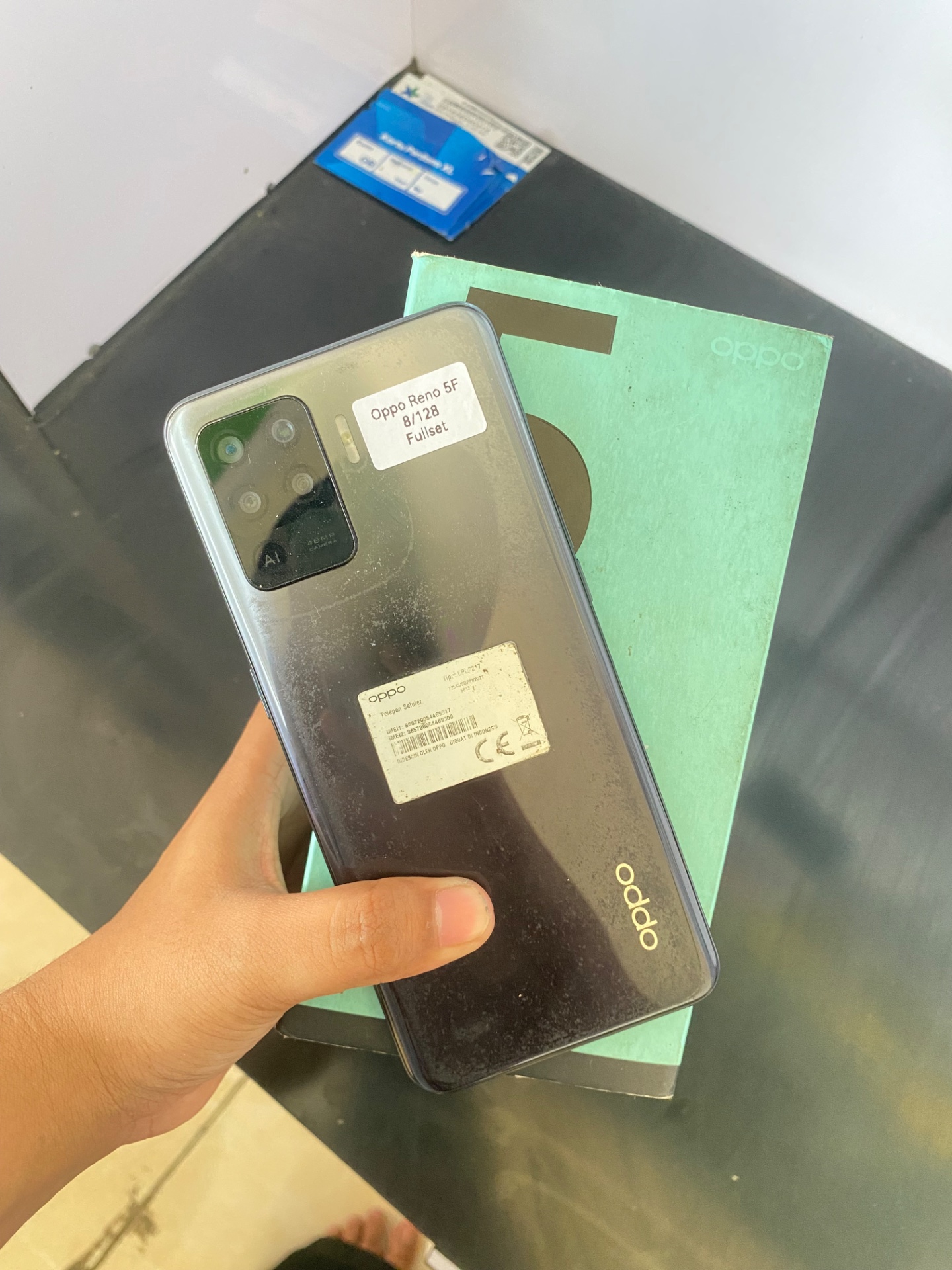 Oppo reno 5 8/128 fullset