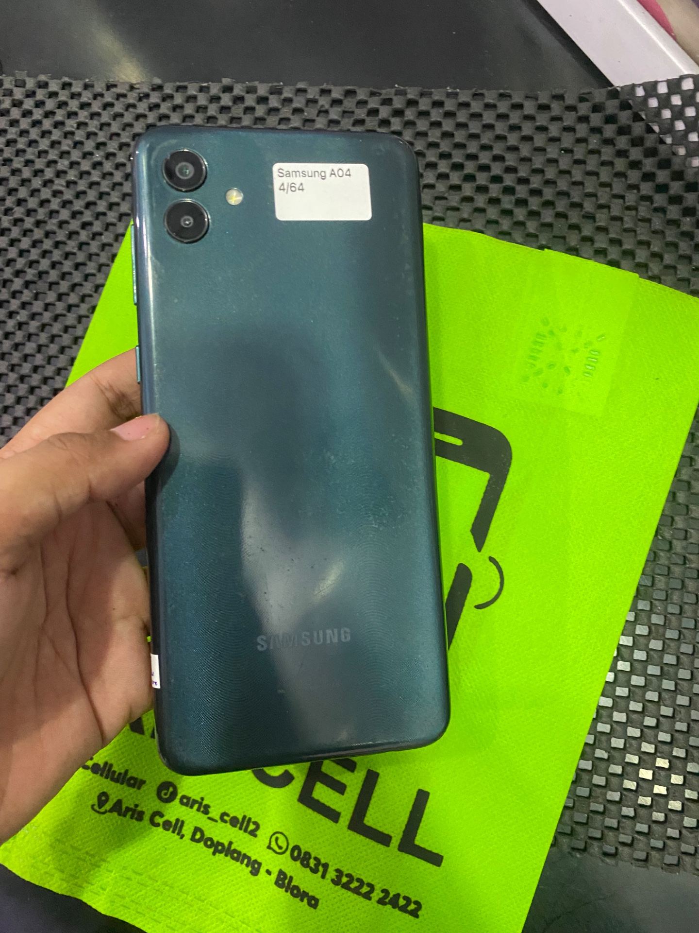 SAMSUNG A04 4/64 + hp cas (b) 
